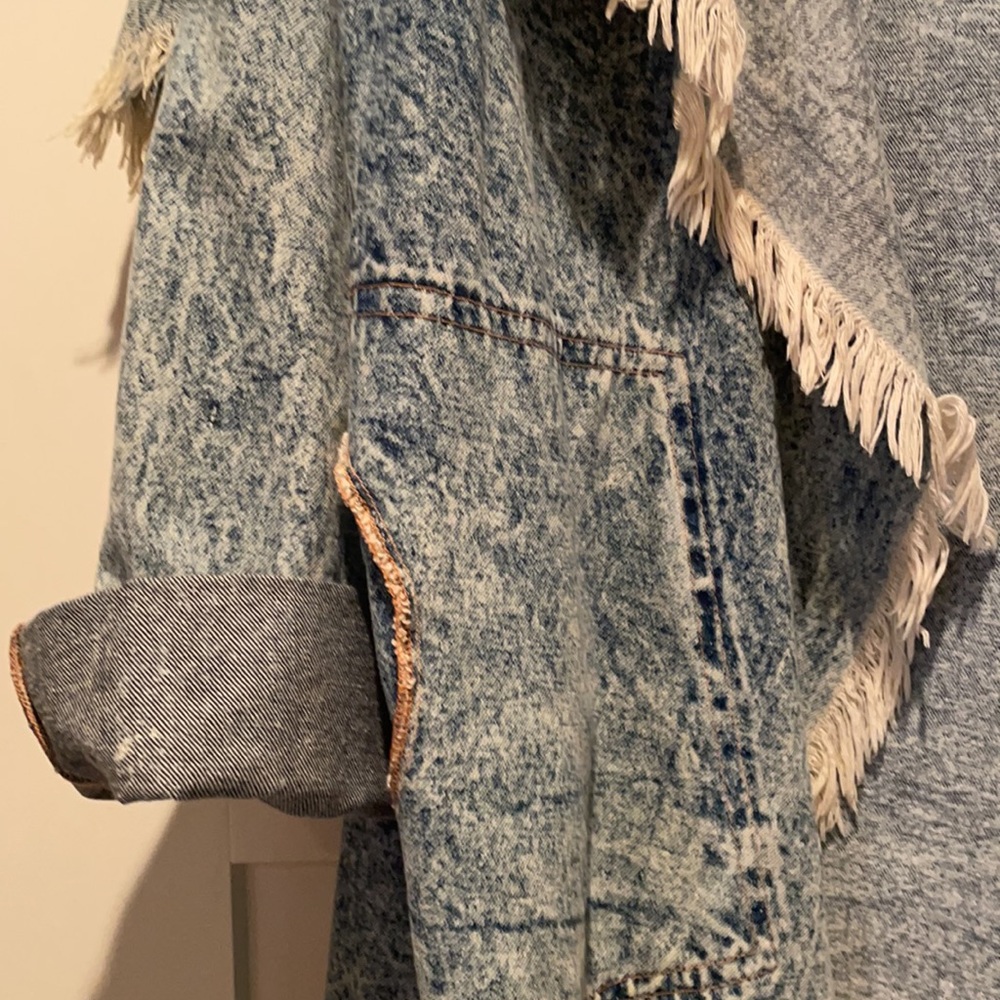 Handmade Denim Jacket - Picture 3 of 4